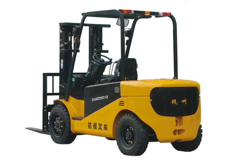 J系列4-5噸（四支點(diǎn)）蓄電池叉車